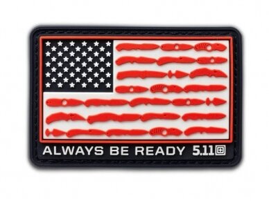 5.11 USA KNIFE FLAG PATCH