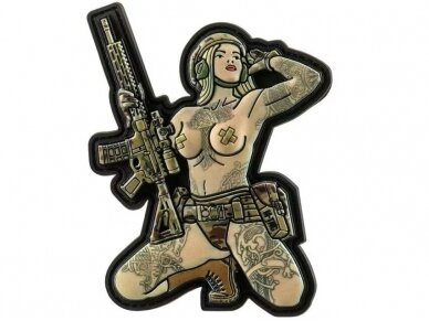 TACTICAL GIRL TATTOO VIKING N1 PATCH