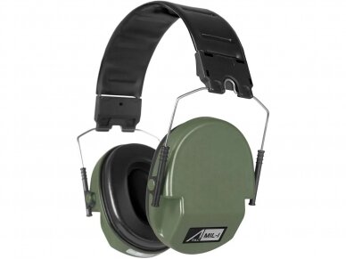 AUSINĖS ACE SCHAKAL MIL-I EAR DEFENDERS OD GREEN