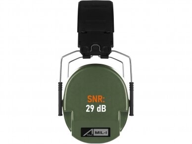 AUSINĖS ACE SCHAKAL MIL-I EAR DEFENDERS OD GREEN 2