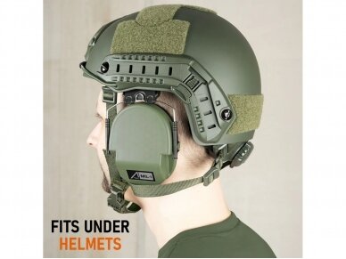 EARPRO ACE SCHAKAL MIL-I EAR DEFENDERS OD GREEN 4