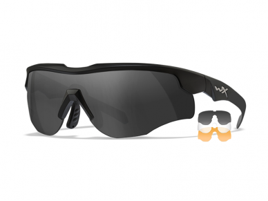 PROTECTIVE EYEWEAR WILEY-X ROGUE COMM GREY/CLEAR/LIGHT RUST