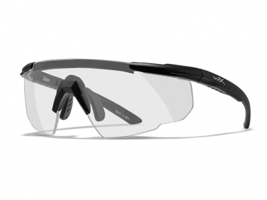 PROTECTIVE EYEWEAR WILEY-X SABER ADVANCED CLEAR - MATTE BLACK