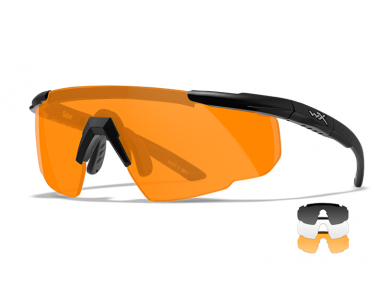 PROTECTIVE EYEWEAR WILEY-X SABER ADVANCED GREY/CLEAR/LIGHT RUST