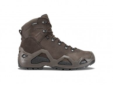 FOOTWEAR LOWA Z-6S GTX C MID DARK BROWN