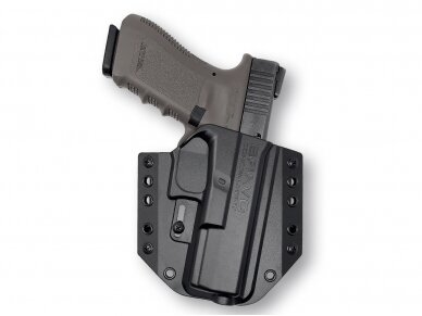 CONCEALED CARRY PISTOL HOLSTER BRAVO CONCEALMENT OWB 5