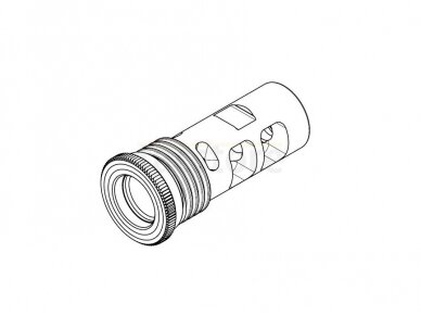 B&T KOMPENSATORIUS 2-CHAMBER COMPENSATOR M.A.R.S. QD 5.56MM 1/2-28 1