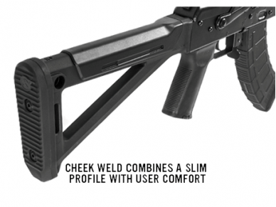 MAGPUL MOE STOCK, AK47/74, JUODA 1