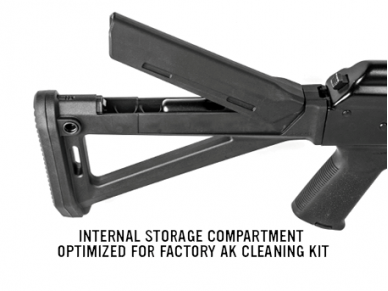 MAGPUL MOE STOCK, AK47/74, JUODA 2