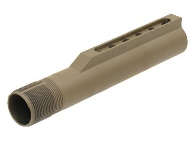 UTG BUFFER TUBE PRO M4/AR15 MIL-SPEC, 6 POSITIONS  CERAKOTE FDE