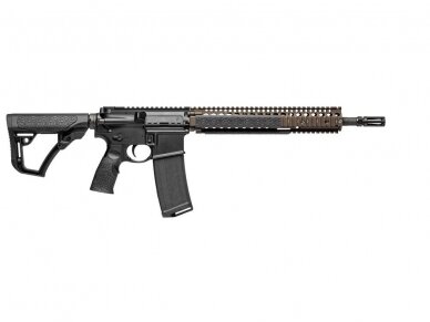 DANIEL DEFENSE DDM4 PUSIAU-AUTOMATINIS KARABINAS M4A1 SOCOM FDE 14.5"