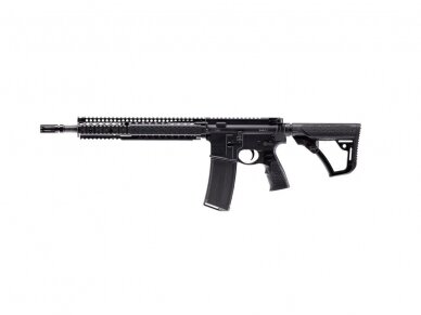 DANIEL DEFENSE DDM4 PUSIAU-AUTOMATINIS KARABINAS M4A1 SOCOM BLACK 14.5" 1