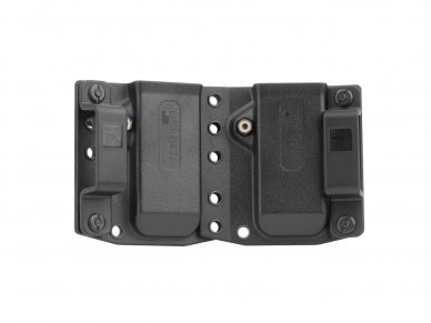 DOUBLE MAGAZINE HOLSTER BRAVO CONCEALMENT GL, HK, SW, SIG 1