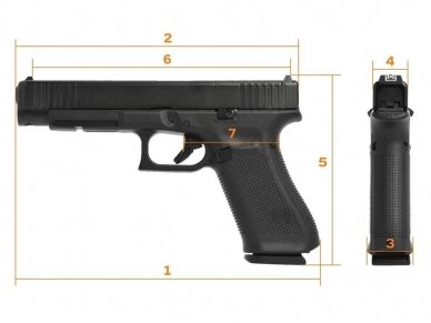 GLOCK 34 PISTOLETAS GEN5 MOS/FS 9×19 2