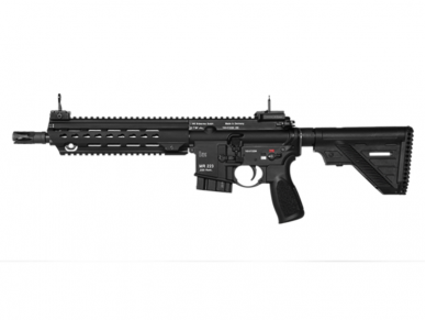 HECKLER KOCH PUSIAU-AUTOMATINIS KARABINAS MR223 A3 11″ JUODOS SP. 1