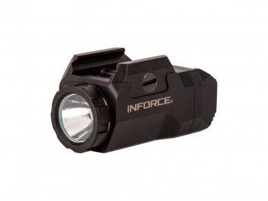 INFORCE FLASHLIGHT WILD 1, BLACK, WHITE LED 1