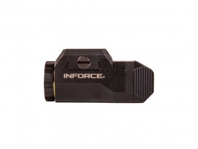 INFORCE FLASHLIGHT WILD 1, BLACK, WHITE LED 3