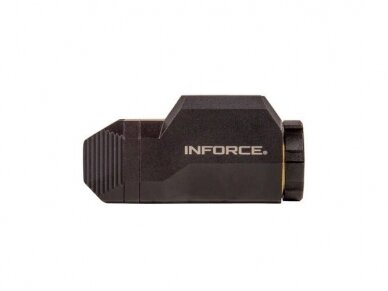 INFORCE FLASHLIGHT WILD 1, BLACK, WHITE LED 2