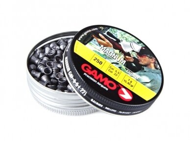 PELLETS GAMO MAGNUM 5,5 MM 250 PCS.