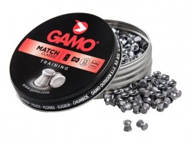 PELLETS GAMO MATCH CLASSIC TRAINING 4,5 MM 500 PCS.