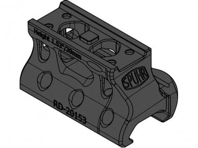 LAIKIKLIS SPUHR AIMPOINT T-2 H39mm/1.53" PIC (ABSOLUTE CO-WITNESS) 1