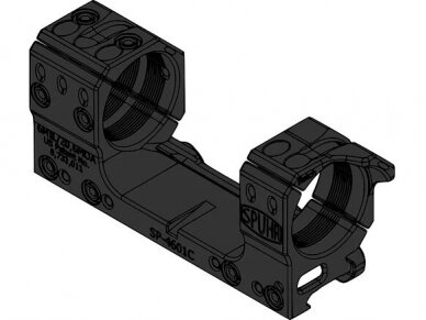 SPUHR SCOPE MOUNT Ø34 H30mm/1.181" 6MIL PIC 1