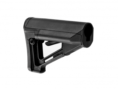 MAGPUL STR® CARBINE STOCK , COMMERCIAL, BLACK