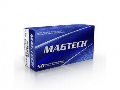 MAGTECH AMMO .40S&W 180GR FLAT PS