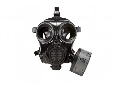 MIRA SAFETY RESPIRATORIUS CM-7M MILITARY GAS MASK 1