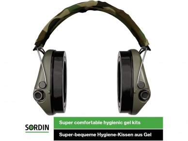 MSA SORDIN HEADPHONES SUPREME PRO-X GEL 1