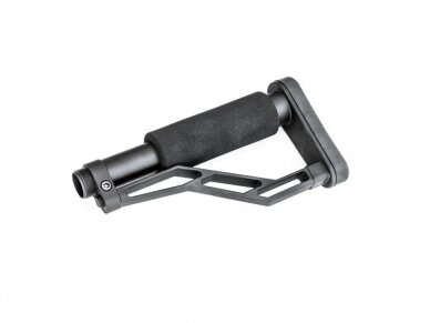 NORD ARMS STOCK WAVY CONTOUR INC TUBE AND CASTLE NUT; W/O END PLATE, BUFFER AND BUFFER SPRING