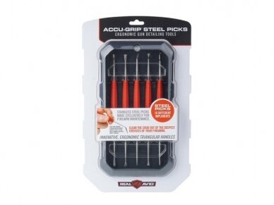 REAL AVID ACCU GRIP STEEL PICKS SCRAPER SET