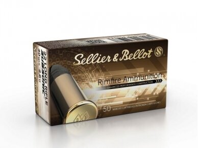 SELLIER&BELLOT AMMO 22LR SUBSONIC LRN 2,56. 50ŠOV