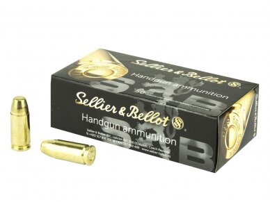 SELLIER&BELLOT AMMO 9X19 LUGER PARA 150GR SUBSONIC