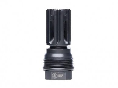 SILENT STEEL FLASH HIDER 5-PRONG GEN2 QD 1/X28