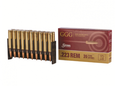 GGG ŠOVINYS 223 REM HPBT, 77 GR