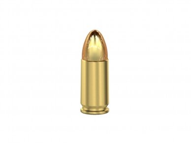 ŠŪVIO AKADEMIJA AMMO 9X19, 124GR. (RELOAD)