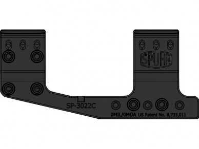 SPUHR CANTILEVER SCOPE MOUNT Ø30 H38mm/1.5" GEN3 3