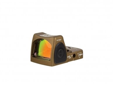 TRIJICON KOLIMATORIUS RMR HRS US SOCOM TYPE2 3.25 MOA REGULIUOJAMAS LED CB