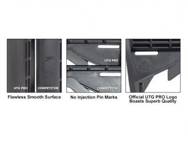 UTG PRO STOCK M4/AR15 COMMERCIAL, 6 POSITIONS. 2