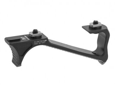 UTG ULTRA SLIM ANGLED FOREGRIP, M-LOK®, MATTE BLACK