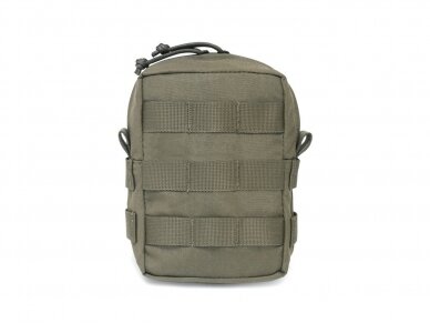 WARRIOR ASSAULT SYSTEMS SMALL MOLLE UTILITY POUCH ZIPPED 3