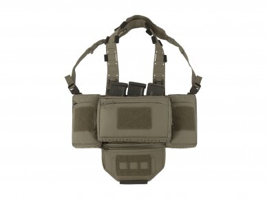 WARRIOR ASSAULT SYSTEMS MODULAR CHEST RIG WITH FOUR POUCHES 12