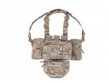 WARRIOR ASSAULT SYSTEMS MODULAR CHEST RIG WITH FOUR POUCHES