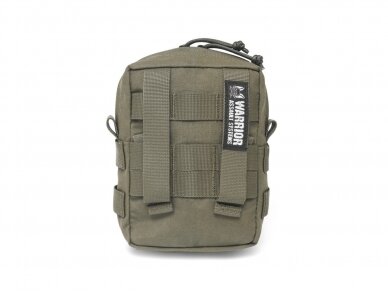 WARRIOR ASSAULT SYSTEMS KREPŠELIS SMALL MOLLE UTILITY POUCH ZIPPED 2