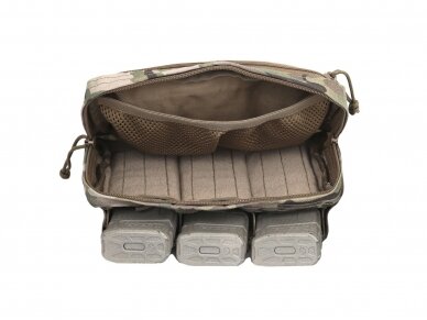 WARRIOR ASSAULT SYSTEMS KREPŠELIS TRIPLE SNAP MAG SU UTILITY POUCH KREPŠELIU 3