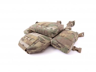 WARRIOR ASSAULT SYSTEMS MODULAR CHEST RIG SU KETURIAIS KREPŠELIAIS 11