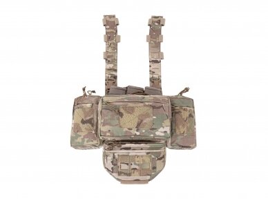 WARRIOR ASSAULT SYSTEMS MODULAR CHEST RIG WITH FOUR POUCHES 2