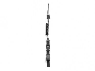 WARRIOR ASSAULT SYSTEMS TACTICAL PISTOL LANYARD BLACK 1