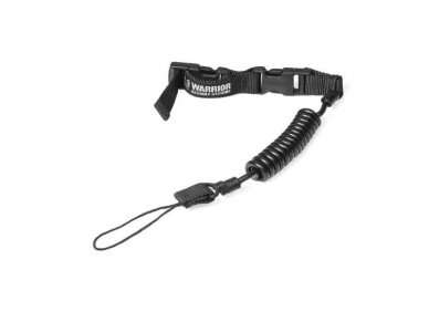 WARRIOR ASSAULT SYSTEMS TACTICAL PISTOL LANYARD BLACK